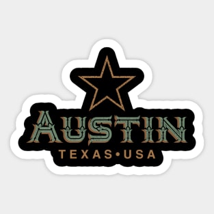 Austin Texas Sticker